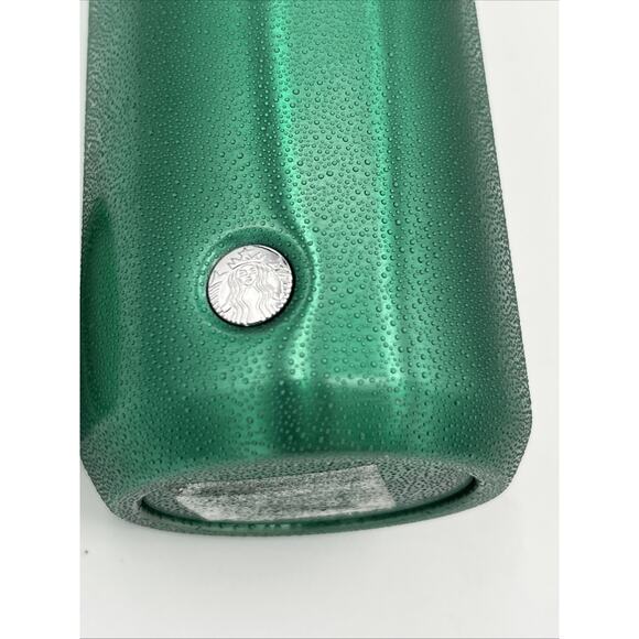 Starbucks Green Textured 20 Oz Vacuum Insulated Water Bottle Used Once - Picture 7 of 7